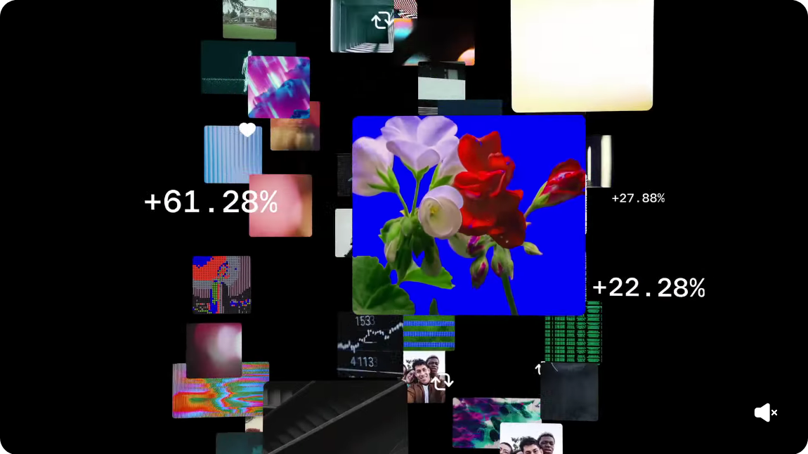 Lots of squares with images and numbers